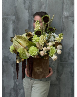 Flowers in box Thought