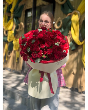 Rose bouquet Bush