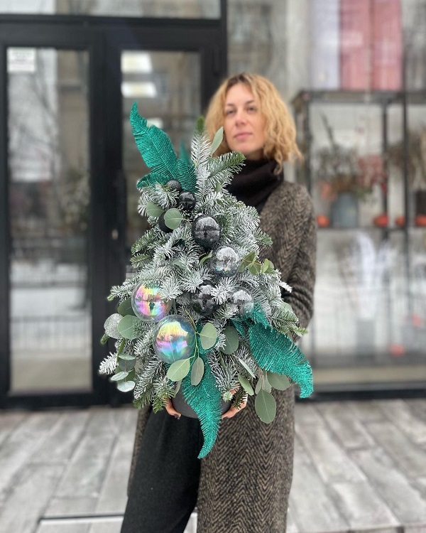 New Year Tree Turquoise