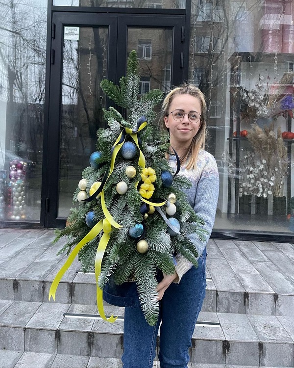 Patriotic Christmas Tree