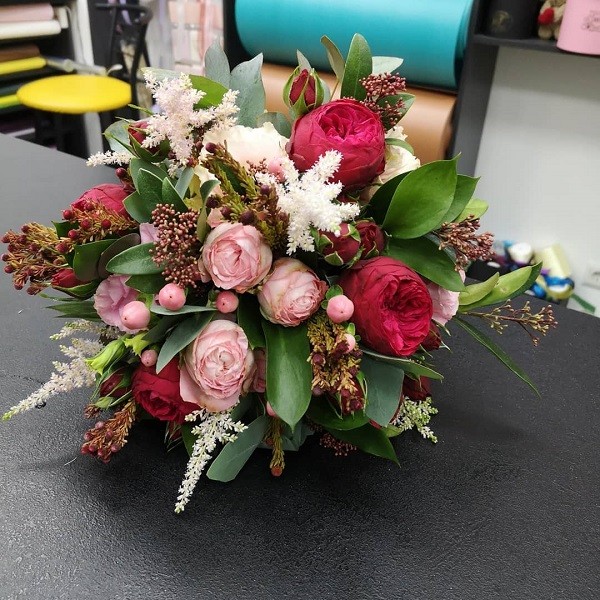 Wedding Bouquet Red Piano
