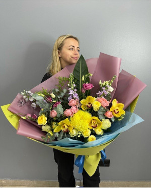 Bouquet of flowers Sea