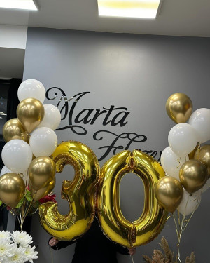 30-Year Helium Balloons